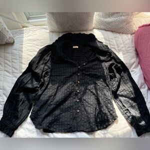 Pilcro Chic Black Top